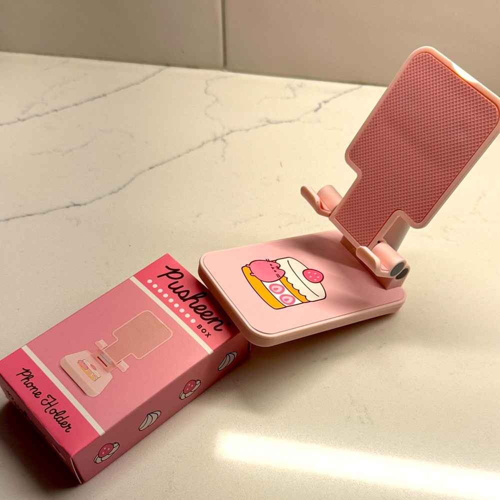 PUSHEEN BOX EXCLUSIVE💓 Phone holder with PUSHEEN